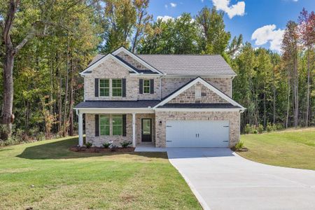 New construction Single-Family house 1124 Burgundy Drive, Griffin, GA 30223 The Landon II- photo 0