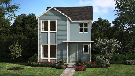 Transitional Elevation | Skye | Spring Walk at The Junction | DeBary, FL | Landsea Homes