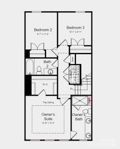 Structural options added include: first floor guest suite with full bath, shower ledge in owner's bath.