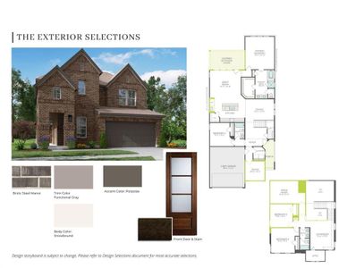 New construction Single-Family house 31723 Hatcher Grove, Fulshear, TX 77441 Sanderling- photo 2 2
