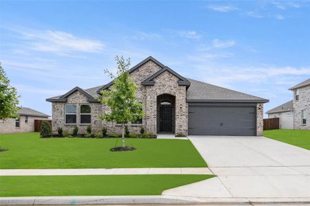 New construction Single-Family house 428 Basalt Drive, Azle, TX 76020 Dover- photo 0