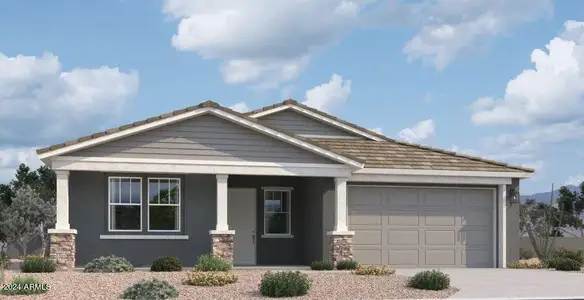 New construction Single-Family house 2622 E Abe Truckle Avenue, San Tan Valley, AZ 85140 - photo 0