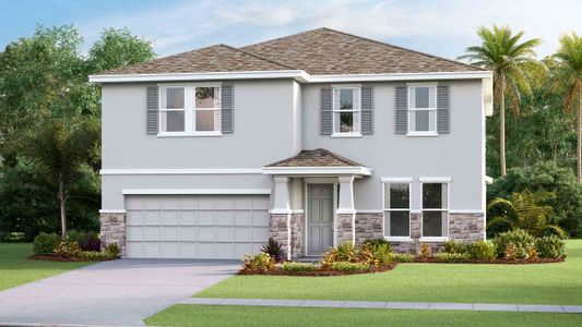 New construction Single-Family house 7548 Broad River Avenue, Land O' Lakes, FL 34638 - photo 0