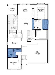 New construction Single-Family house 12347 Palmetto Drive, Mont Belvieu, TX 77523 Bernini Plan- photo 1 1