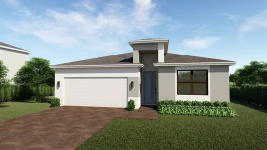 New construction Single-Family house 5806 Se Sky Blue Circle, Stuart, FL 34997 Cali- photo 0