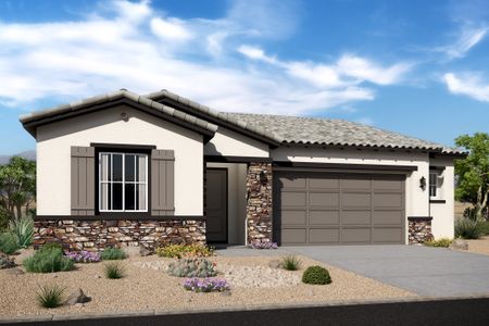 New construction Single-Family house 5950 N. 207Th Ave, Buckeye, AZ 85396 Goldfinch- photo 0