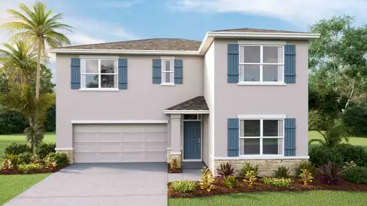 New construction Single-Family house 11083 Laxer Cay Loop, San Antonio, FL 33576 - photo 17 17