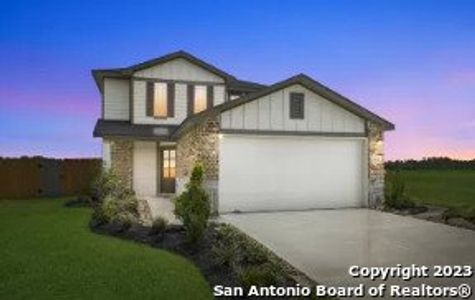 New construction Single-Family house 526 Indian Blossom, San Antonio, TX 78219 Vail - photo 0