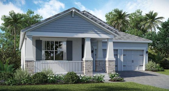 New construction Single-Family house 11901 Language Way, Orlando, FL 32832 Eastham II- photo 0
