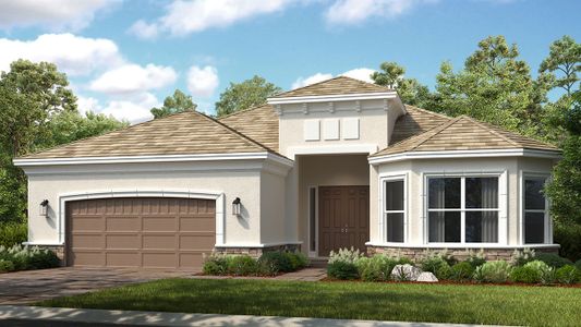 New construction Single-Family house 29499 Toricelli Road, Wesley Chapel, FL 33543 Pallazio- photo 0 0