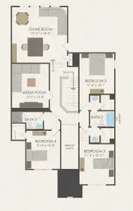 Pulte Homes, Lawson floor plan