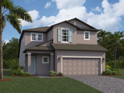 New construction Single-Family house 3007 Adams Cross Drive, Zephyrhills, FL 33540 Miralles- photo