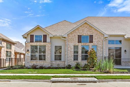 New construction Townhouse house 2621 Chablis Drive, Grand Prairie, TX 75054 Barcelona- photo 0