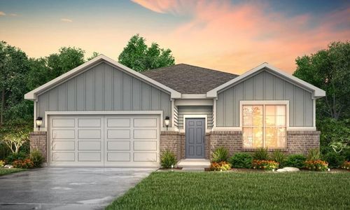 New construction Single-Family house 11617 Whirlaway Drive, Willis, TX 77318 BRAZOS- photo 0