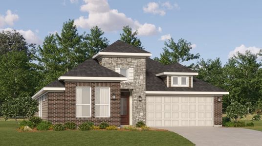 New construction Single-Family house 5795 Musquiz Ridge, Seguin, TX 78155 Kettle- photo 0