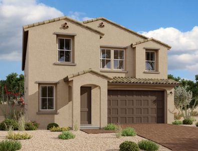 New construction Single-Family house Laurel, 3310 East Valleyhigh Trail, San Tan Valley, AZ 85140 - photo