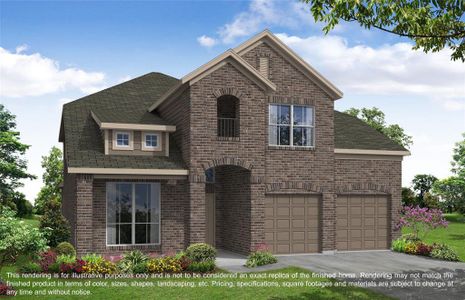 New construction Single-Family house 18439 Windy Knoll Way Way, Houston, TX 77084 Plan 580- photo 0