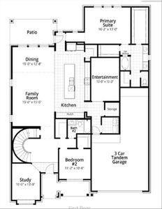 New construction Single-Family house 1703 Holly Oak Way, Fate, TX 75087 Regis Plan- photo 1 1