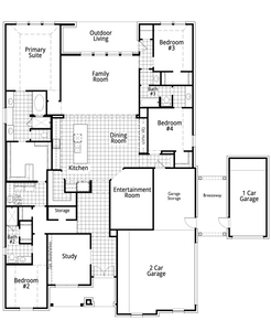 New construction Single-Family house 214G Plan, 117 Villoria Cove, Liberty Hill, TX 78642 - photo