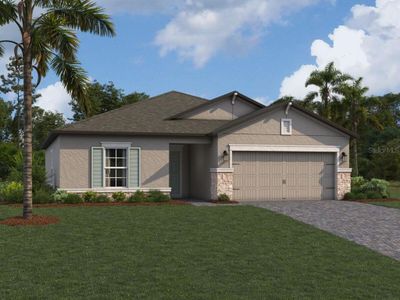 New construction Single-Family house 12239 Hilltop Farms Drive, Dade City, FL 33525 Sentinel- photo 0