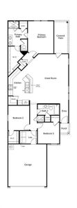 New construction Single-Family house 12617 Orchard Grove Lane, Manor, TX 78653 Plan 1548- photo 21 21