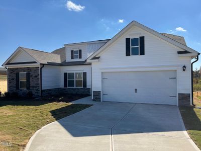 New construction Single-Family house 109 Bristow Court, Four Oaks, NC 27524  Lancaster F- photo 0