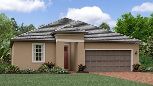 New construction Single-Family house 10586 Banyan Breeze Boulevard, Land O' Lakes, FL 34638 - photo 0