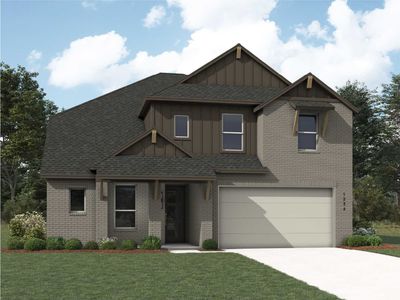 New construction Single-Family house 1201 Cypress Paul Street, Georgetown, TX 78628 Botero Plan- photo 0