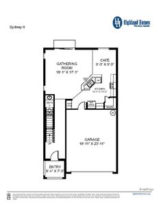 Sydney II - First Floor