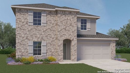 New construction Single-Family house 140 Medinah Lane, San Marcos, TX 78666 THE ROSEMONT- photo 0