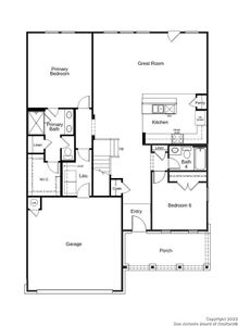 New construction Single-Family house 2732 San Martin Ln, Seguin, TX 78155 2500- photo 4 4