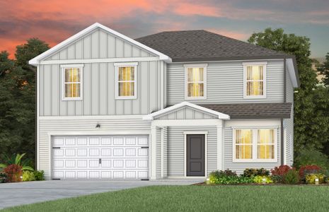 New construction Single-Family house Whimbrel, 660 Dallas Rose Drive, Wendell, NC 27591 - photo