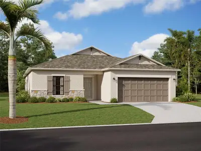 New construction Single-Family house 10024 Last Light Glen, Parrish, FL 34219 Palisades- photo 0