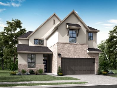 New construction Single-Family house Longspur, 7530 Sunset Ridge Lane, Fulshear, TX 77441 - photo