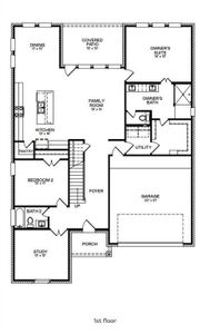 New construction Single-Family house 2335 Peach Oak Crossing, Manvel, TX 77578 Somerset- photo 1 1
