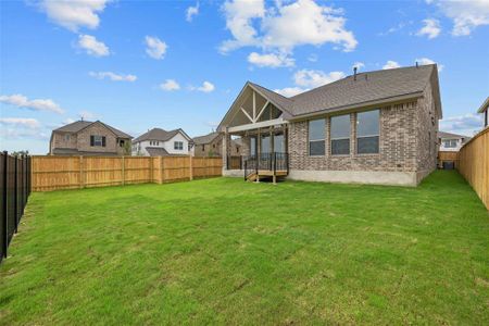 New construction Single-Family house 100 Emerald Grove Dr, Georgetown, TX 78633 The Staten- photo 17 17