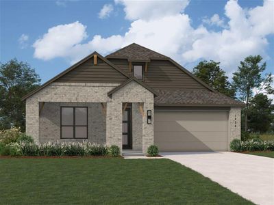 New construction Single-Family house 12334 Grassy Bend Drive, Mont Belvieu, TX 77523 Matisse Plan- photo 0 0