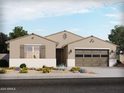 New construction Single-Family house 36834 West La Paz Street, Maricopa, AZ 85138 Kellen- photo 0