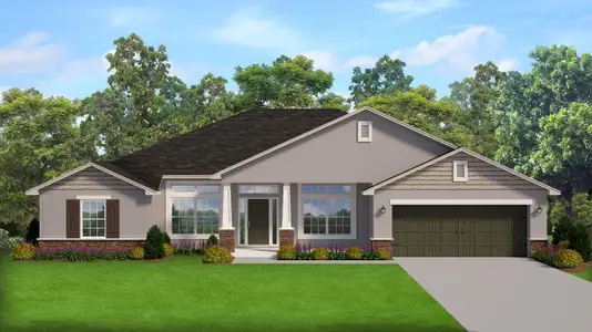 New construction Single-Family house 13088 Pale Wren Avenue, Brooksville, FL 34614 2169- photo 0