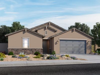 New construction Single-Family house 3324 E Alexander Drive, San Tan Valley, AZ 85143 Bailey- photo 0 0