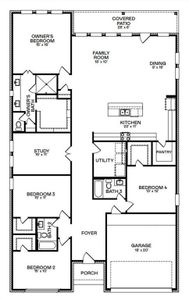 New construction Single-Family house 2815 Gran Castillo Drive, Texas City, TX 77568 Melrose II- photo 1 1