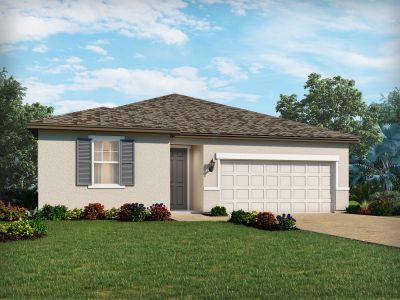 New construction Single-Family house 375 Birkdale Drive, Daytona Beach, FL 32124 Corsica- photo 0