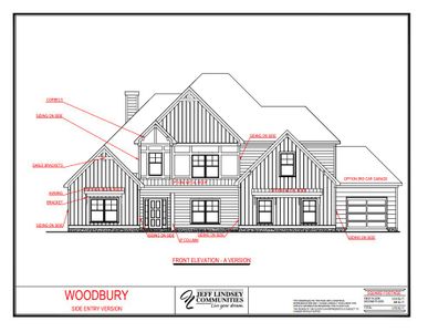 New construction Single-Family house GA-16 & Belle Hall Dr, Newnan, GA 30263 - photo 0