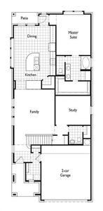 New construction Single-Family house 1112 Addison Ln, Georgetown, TX 78628 Everleigh Plan- photo
