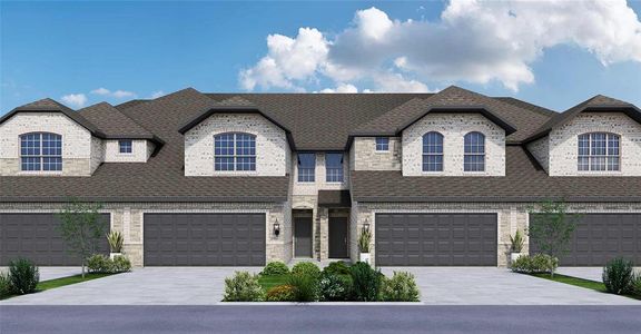 New construction Townhouse house 613 Sandiford Court, Mansfield, TX 76063 Palestine- photo 0