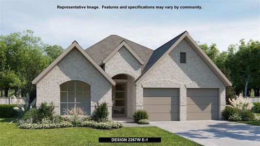 New construction Single-Family house 125 Pecan Lane, Rhome, TX 76078 Design 2267W- photo 0 0
