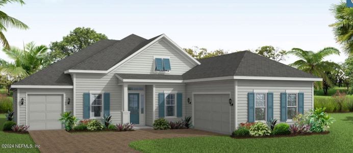 New construction Single-Family house 391 Courtney Oaks Drive, Saint Augustine, FL 32092 - photo 0