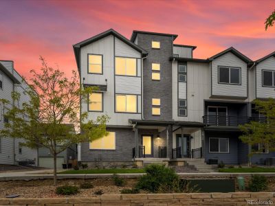 New construction Townhouse house 16732 Shoshone Place, Broomfield, CO 80023 Crestone- photo 0 0