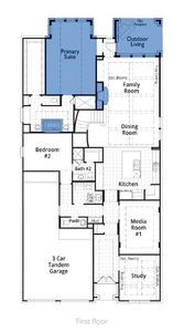 New construction Single-Family house 4806 Impression Lane, Celina, TX 75078 569 Plan- photo 1 1