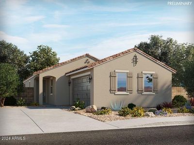 New construction Single-Family house 2665 E Rosario Mission Drive, Casa Grande, AZ 85194 Juniper- photo 0